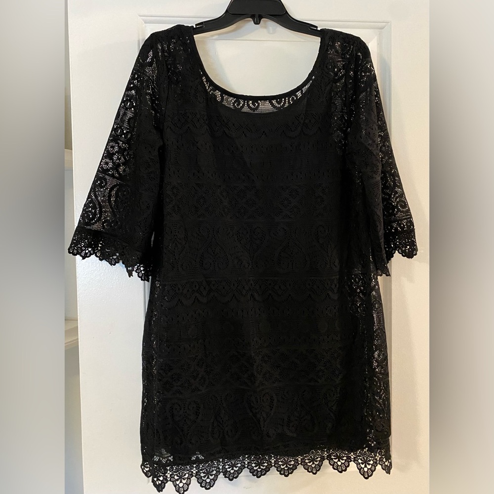 NWT Black Lace Dress